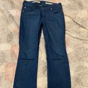 Pilcro for Anthro high rise boot jeans